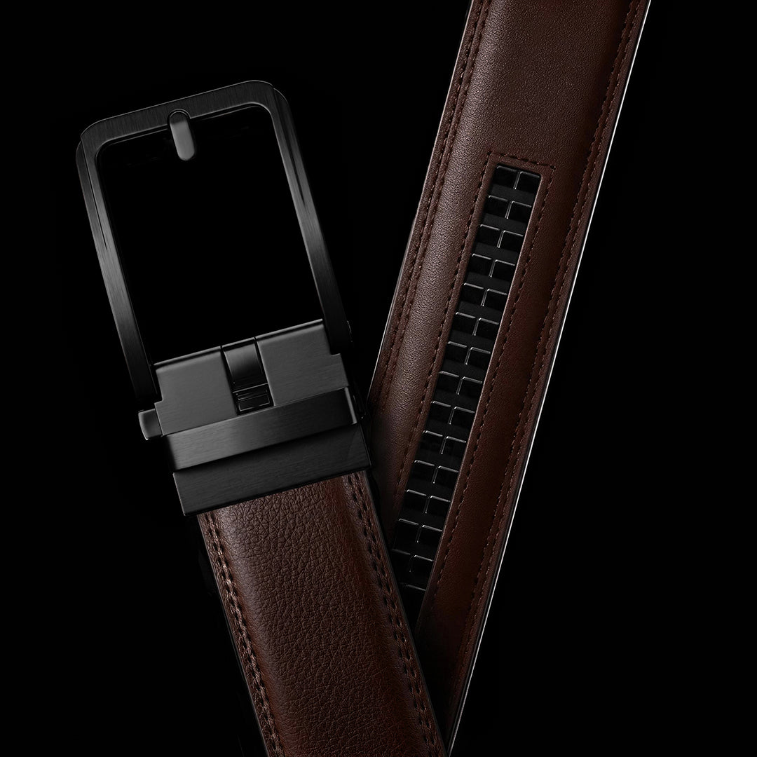 THE CLASSIC BELT - MARRON