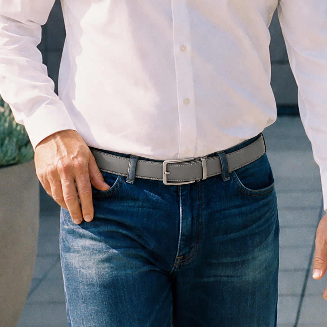 THE CLASSIC BELT - GRIS