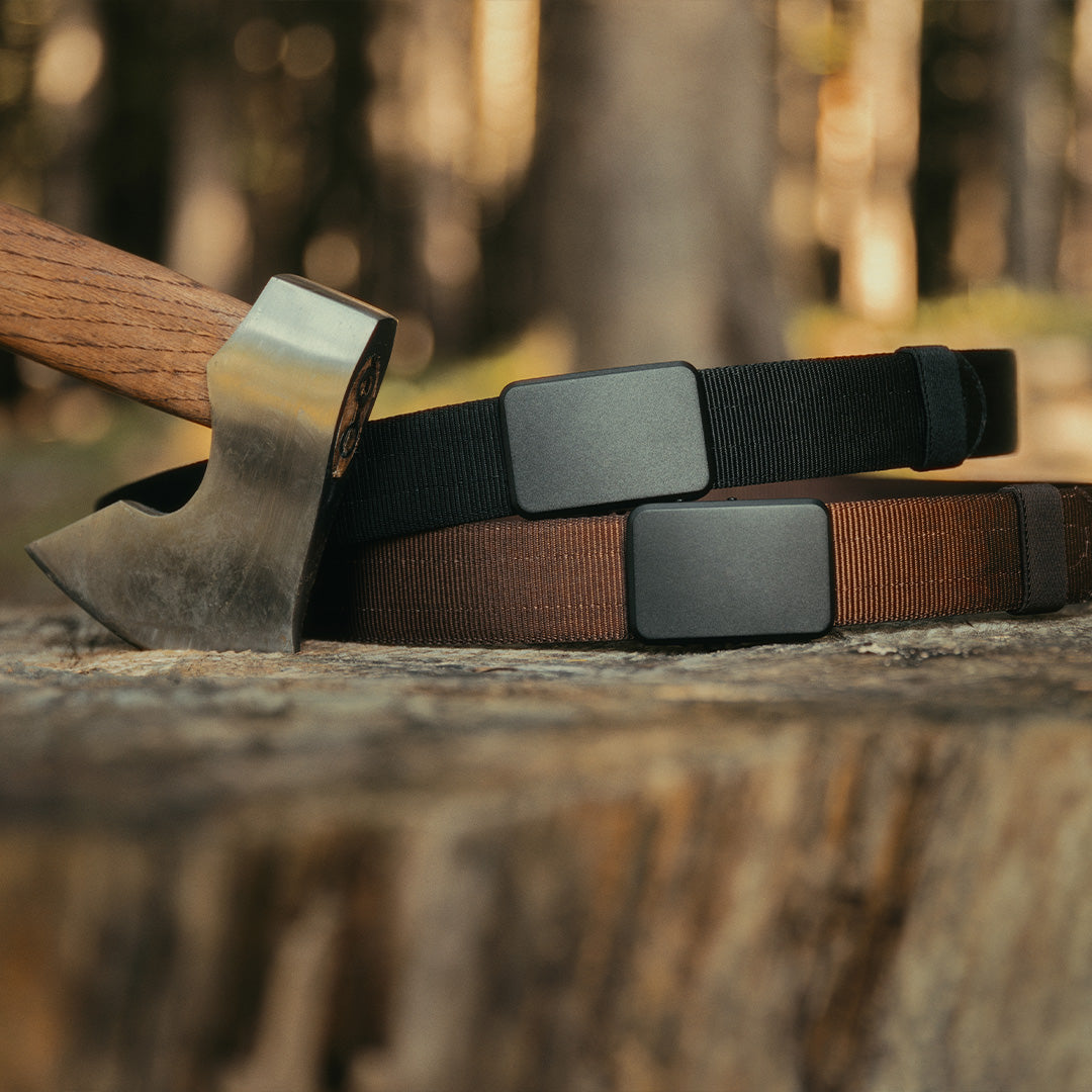 THE OUTDOOR BELT - NOIR
