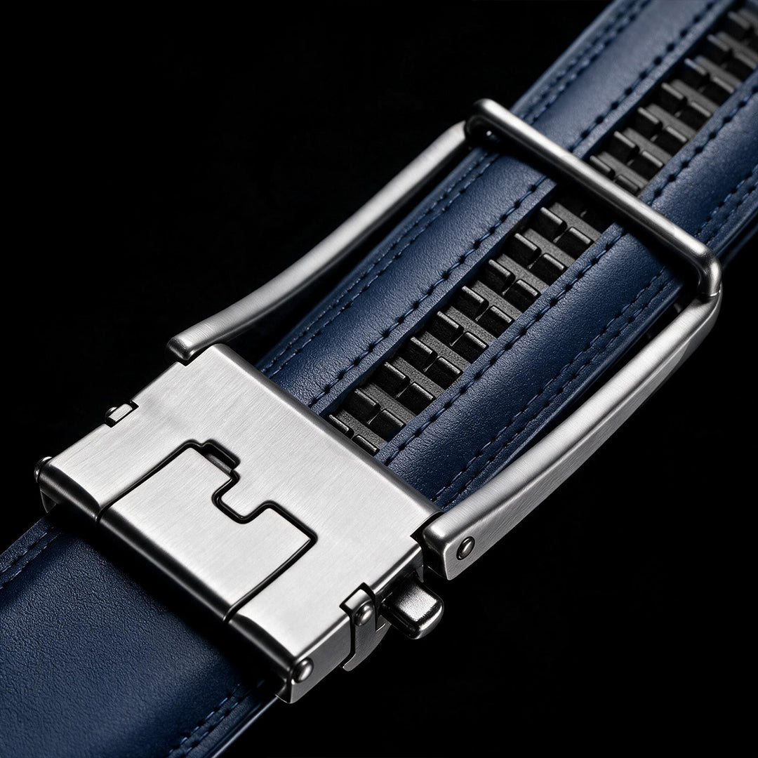 THE VEGAN BELT - BLUE