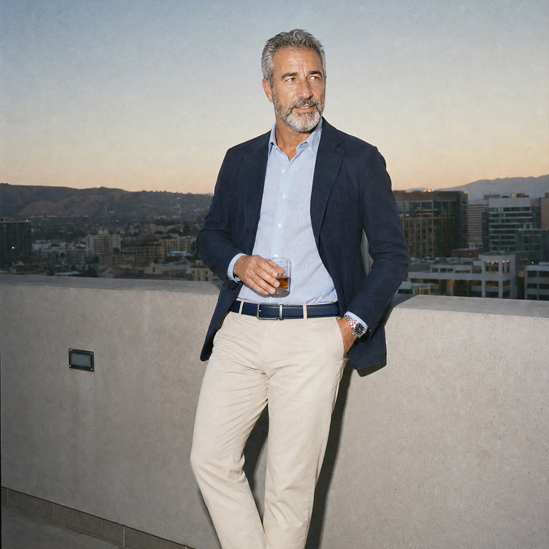 THE CLASSIC BELT - BLUE