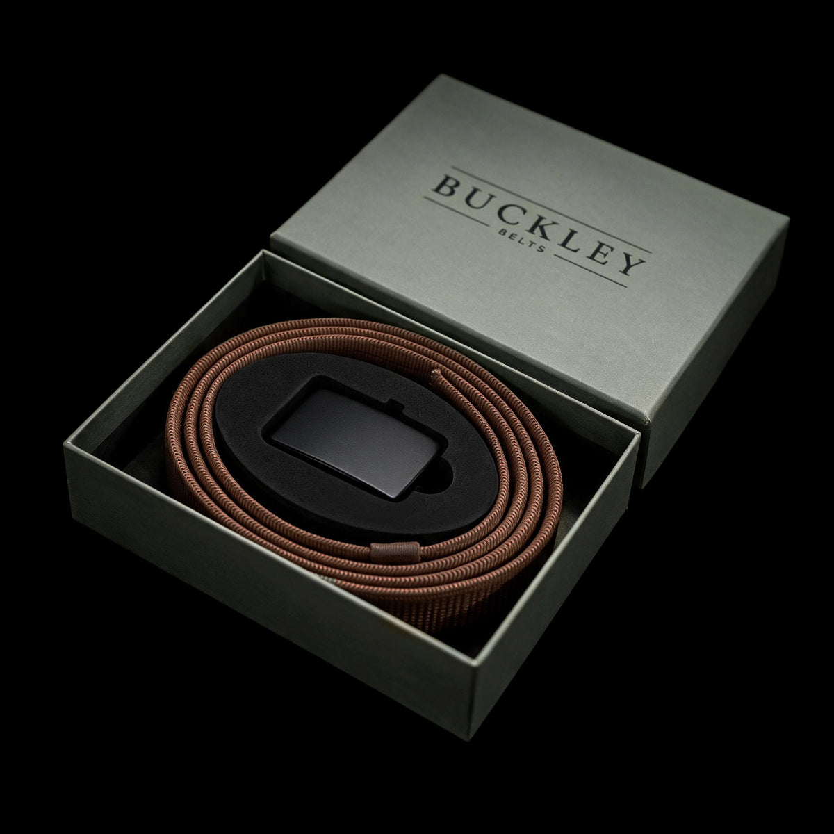 THE OUTDOOR BELT - MARRON