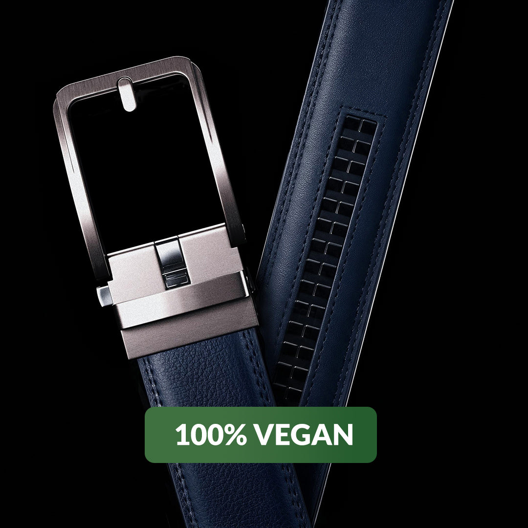 THE VEGAN BELT - BLUE